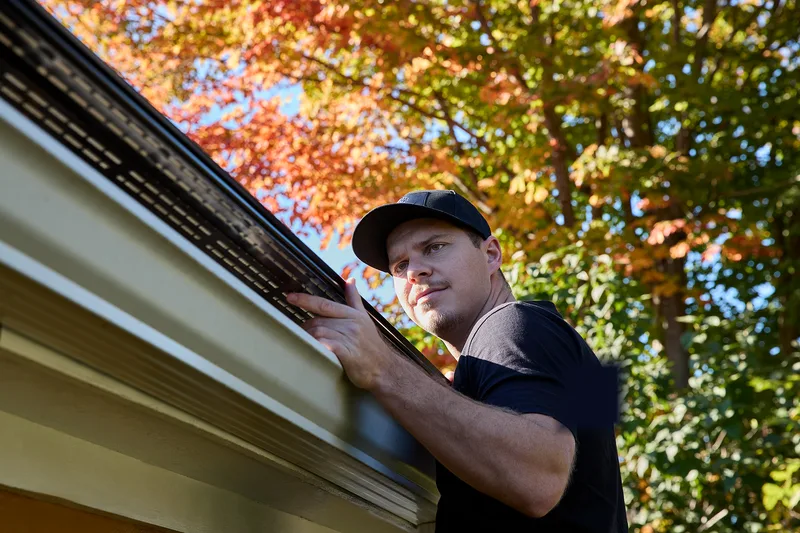 Alu-Rex gutter guard installation in Northeast Florida